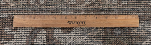 8x10 D.Grey Cream Beige Soft Pastel Oushak  Easy Washable Rug  Hand Knotted Hand Spun Wool Rug #Se-132