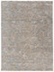 8x10 Taupe White  Abstract Modern  Oushak Turkish Design Hand Knotted Hand Spun Wool Rug #SE-67