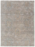 8x10 Taupe White  Abstract Modern  Oushak Turkish Design Hand Knotted Hand Spun Wool Rug #SE-67