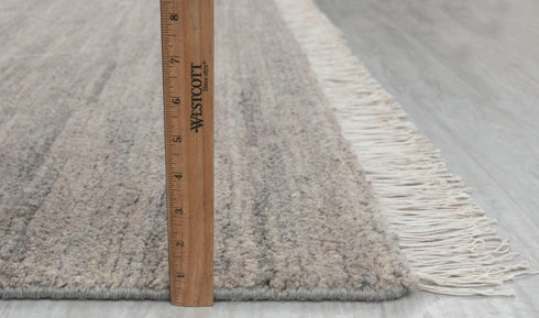 9x12 Moroccan Wool Brown Ivory Beige Beni Ourain Hand Knotted Rug, No Wool Shedding-#2172