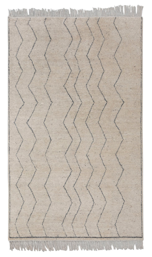 6x9 Ivory Grey Wool Rug Bohemian Moroccan Beni Wool Rug !!!Free Shipping #28