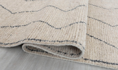 6x9 Ivory Grey Wool Rug Bohemian Moroccan Beni Wool Rug !!!Free Shipping #28