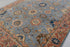 9x12 Blue Gray Rust Modern Classic Oushak Style Hand Knotted Area Rug#3306