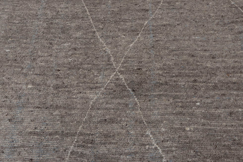 10x14 Large Grey  Ivory Wool Moroccan Boho Beni Ourain Rug, Berber rug 10x14....No Wool Shedding...#2368