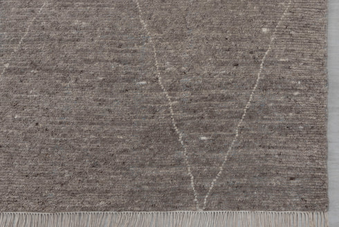 10x14 Large Grey  Ivory Wool Moroccan Boho Beni Ourain Rug, Berber rug 10x14....No Wool Shedding...#2368