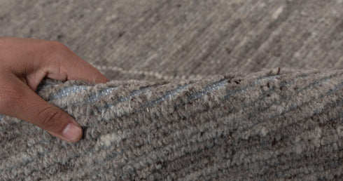 10x14 Large Grey  Ivory Wool Moroccan Boho Beni Ourain Rug, Berber rug 10x14....No Wool Shedding...#2368