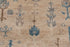9x12 Tan Blue Washable Rug Modern Turkish Wool Oushak Design Hand Knotted Hand Spun Wool Rug #SE-137