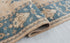 9x12 Tan Blue Washable Rug Modern Turkish Wool Oushak Design Hand Knotted Hand Spun Wool Rug #SE-137