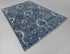9x12 Blue Floral Modern Oushak Living Room Rug 100% Handknotted Soft Wool Rug #Se-105