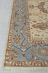 9x12 Blue Cream Pastel Oushak Hand Knotted 100% Wool Rug #Se-104(275x365 Cms.)