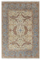 9x12 Blue Cream Pastel Oushak Hand Knotted 100% Wool Rug #Se-104(275x365 Cms.)