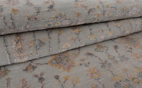 3x8 Ft. Tree of Life Modern Transitional Rug Wool & Silk Rug Free Shipping !!1094-A,B