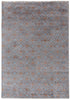 9x12 Area Grey Brown Rug Real Saree Silk Wool Decorative Rug #Se-29(270x360 Cms.)