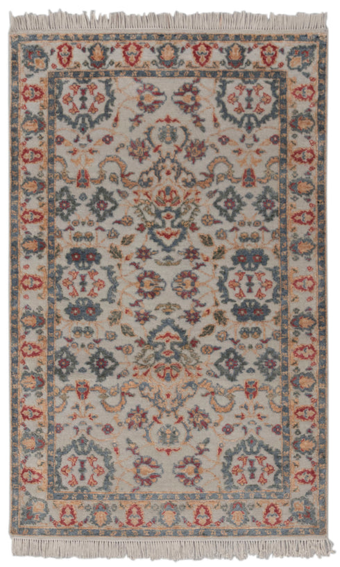 3x5 Ft. Colorful Classic Persian Modern Transitional Rug Wool & Silk Rug 5977